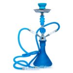 Shisha Fluor 48cm 2 Hoses Blue