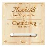 Chemdawg Feminized 3 seeds