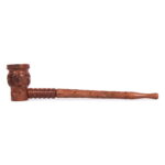 Wood Pipe 3-Part with Acti. Carbon Filter 22cm