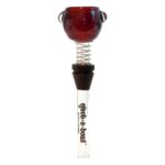 Eject-a-Bowl Glass 9mm Regular Bowl Red Amber