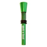 Eject-a-Bowl Aluminum Monochrome Green