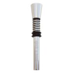 Eject-a-Bowl Aluminum Monochrome Silver