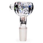 Glass Bowl Solid 3-4mm Hole SG14 Black