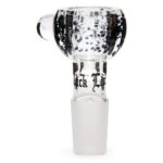 Glass Bowl Solid 3-4mm Hole SG19 Black