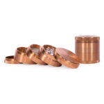 Aluminum Premium Grinder 55mm Bronze - Afbeelding 2