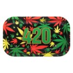 Rolling Tray Large 420 Rasta