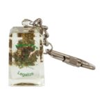 Acrylic Keyring with Weed